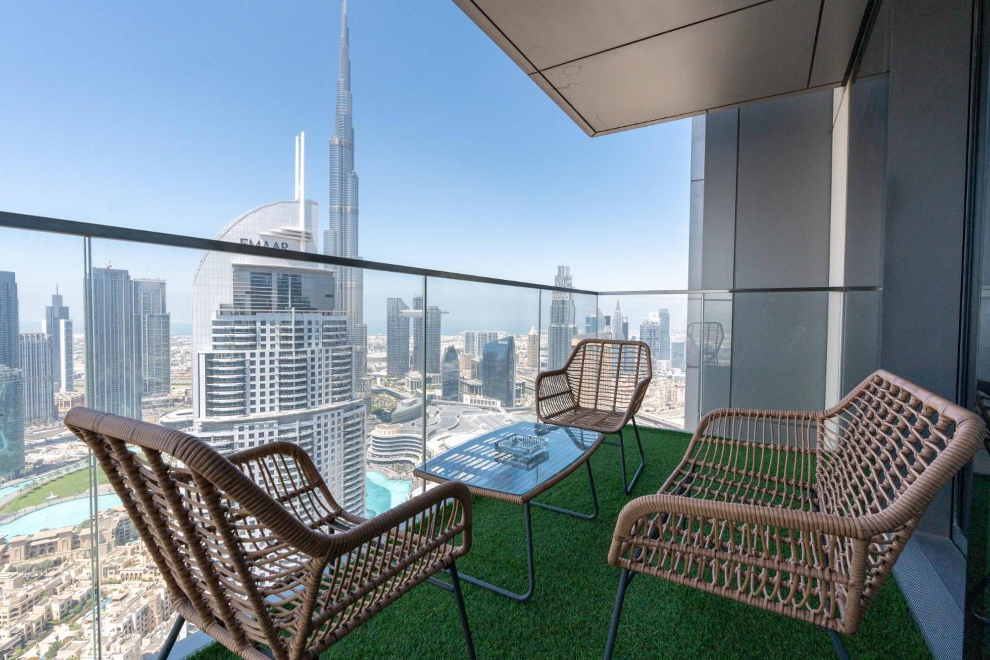 Lux Apt-Burj View Opp. Dxb Mall Дубай Экстерьер фото