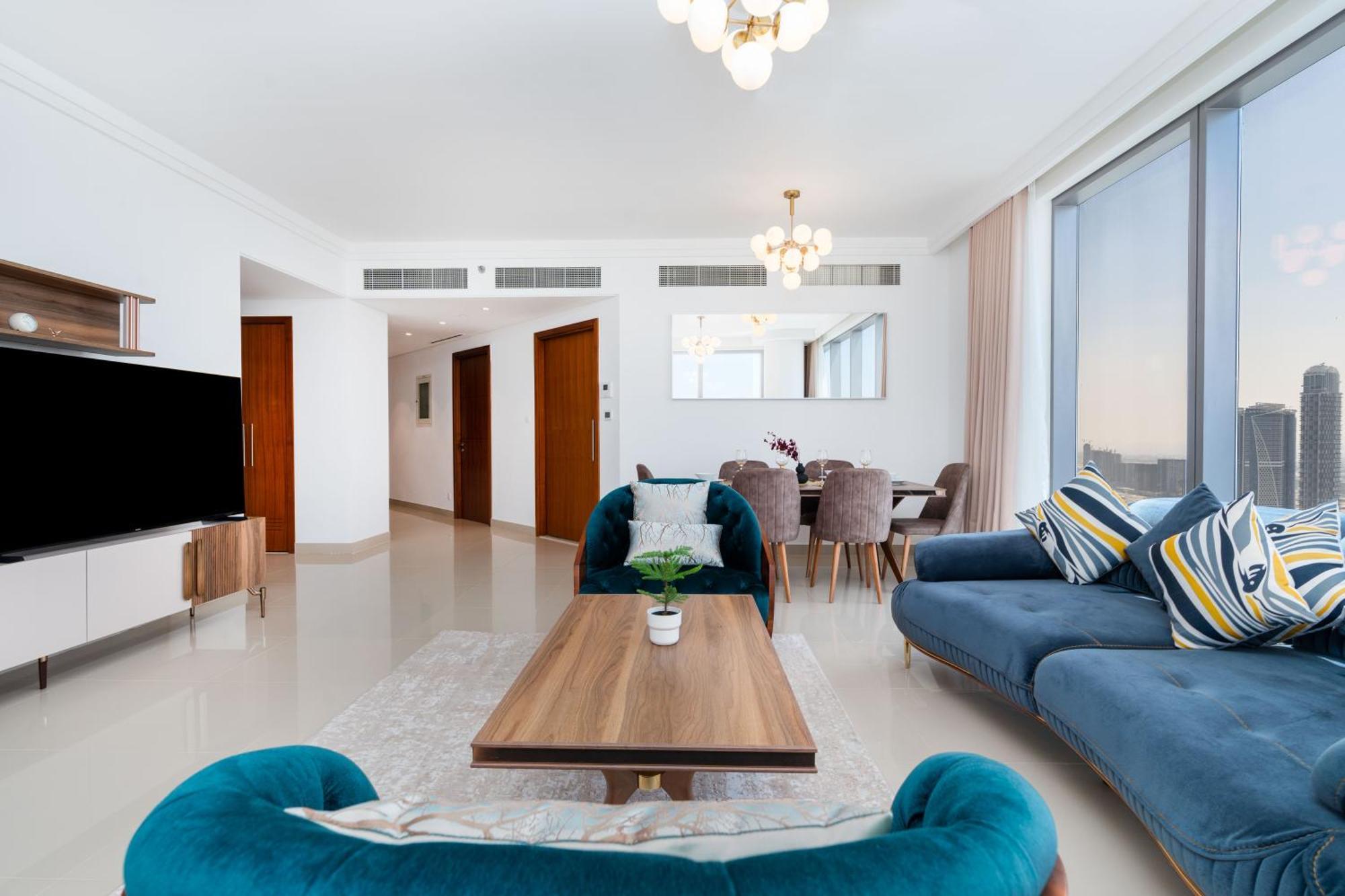 Lux Apt-Burj View Opp. Dxb Mall Дубай Экстерьер фото