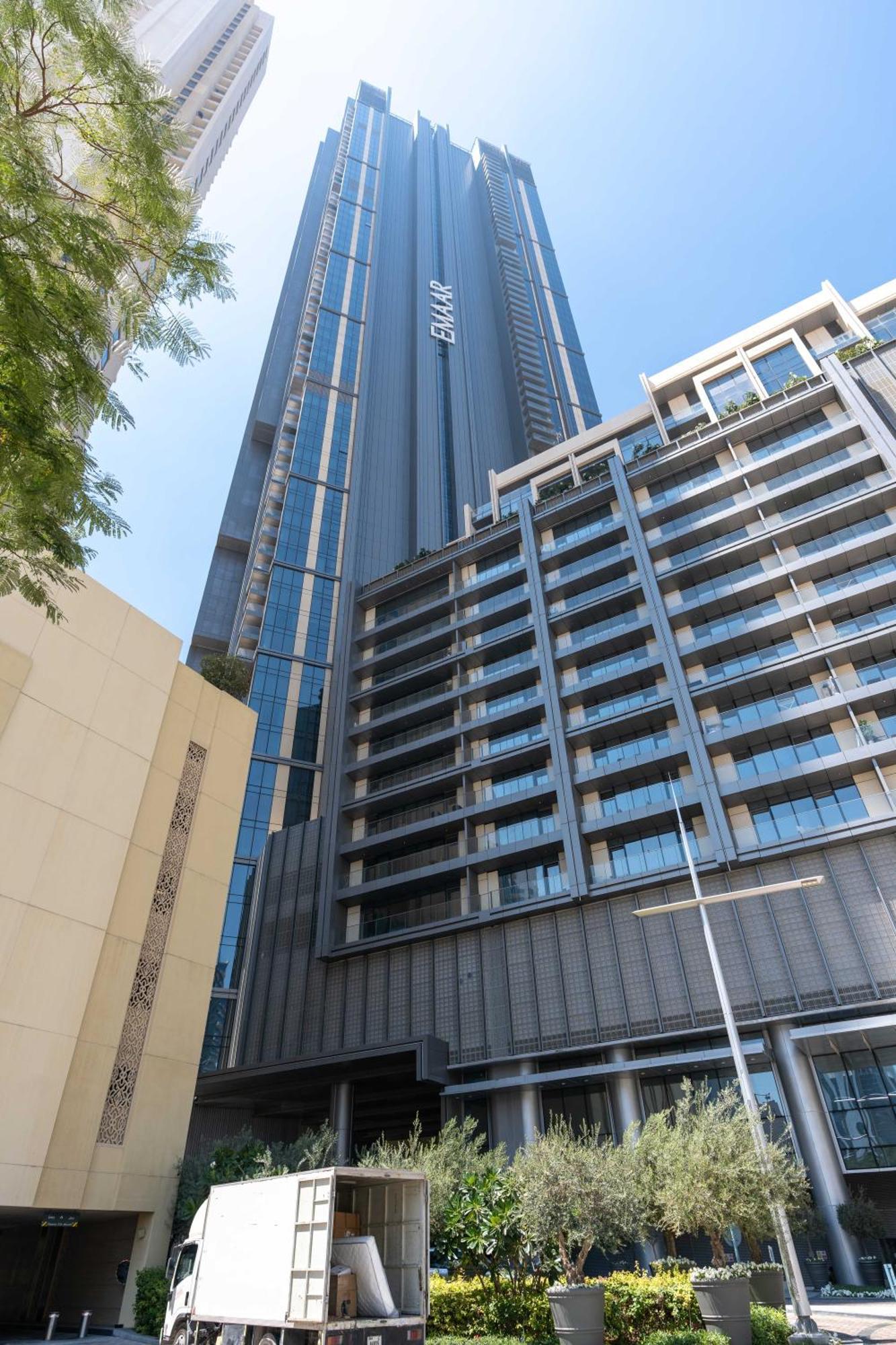 Lux Apt-Burj View Opp. Dxb Mall Дубай Экстерьер фото