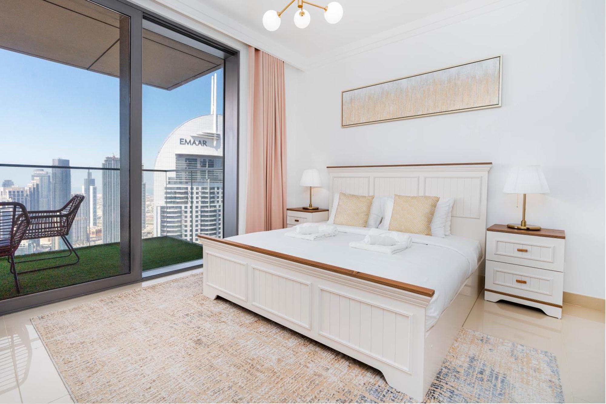 Lux Apt-Burj View Opp. Dxb Mall Дубай Экстерьер фото